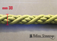 Load image into Gallery viewer, Handrail rope, cordoning rope 30 mm cotton 100% Various Colours
