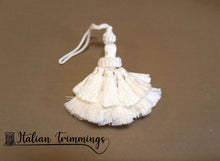 Load image into Gallery viewer, Tassels, key tassels for furniture, 100% cotton. Various colors
