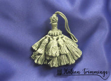 Load image into Gallery viewer, Tassels, key tassels for furniture, 100% cotton. Various colors
