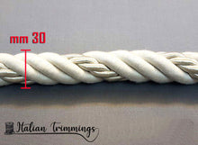 Load image into Gallery viewer, Handrail rope, cordoning rope 30 mm cotton 100% Various Colours
